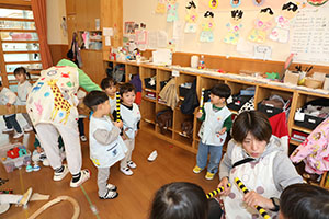 電車ごっこ　ひよこ