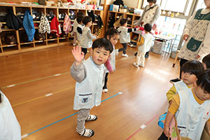 電車ごっこ　ひよこ