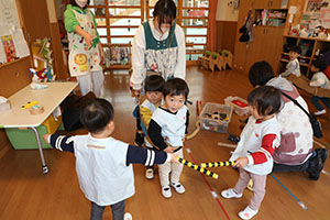 電車ごっこ　ひよこ