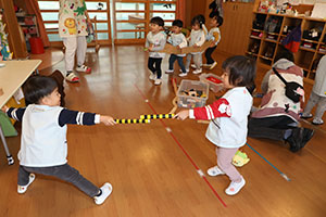 電車ごっこ　ひよこ