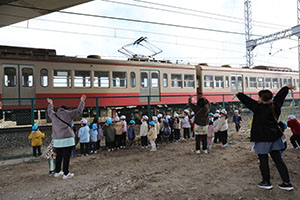 お散歩へでかけました　ぺんぎん・たんぽぽ