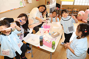 スライムパーティ★　ばら・すみれ