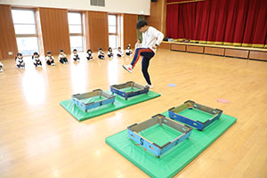 体操教室 　ー跳び箱ー　りす