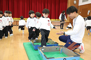 体操教室 　ー跳び箱ー　りす