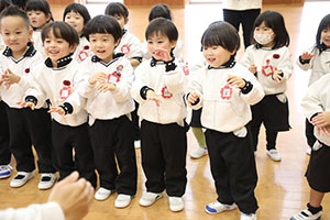 体操教室 　ー跳び箱ー　りす