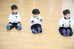 体操教室 　ー跳び箱ー　うさぎ