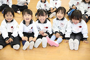 体操教室 　ー跳び箱ー　うさぎ