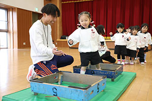 体操教室 　ー跳び箱ー　うさぎ