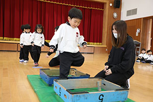 体操教室 　ー跳び箱ー　うさぎ
