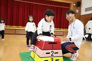 体操教室 　ー跳び箱ー　うさぎ