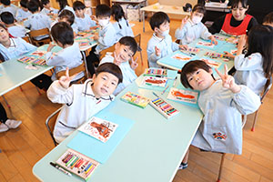 日本の伝統　ー年賀状・足湯ー　E