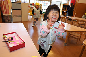 電車の制作　あひる