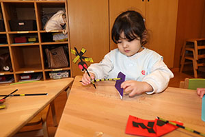 電車の制作　あひる