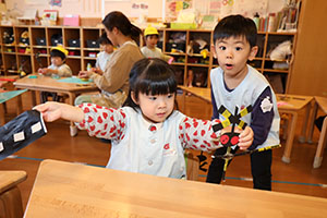 電車の制作　あひる