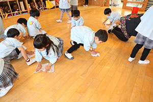 大掃除をしました　すみれ・ばら・たんぽぽ・りす・うさぎ・B・D