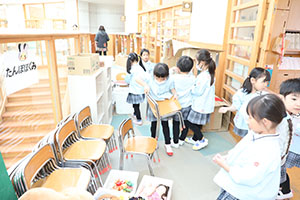 大掃除をしました　すみれ・ばら・たんぽぽ・りす・うさぎ・B・D