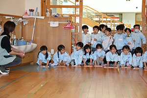 ぞうきんがけレース　こあら