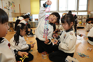 ワミーで遊びました　たんぽぽ