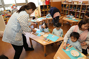 スノードームの制作　あひる