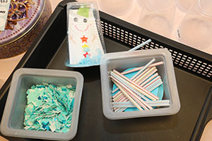 スノードームの制作　あひる