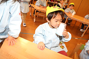 スノードームの制作　あひる