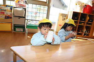 スノードームの制作　あひる