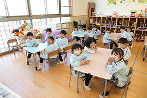 書初めごっこ　すみれ