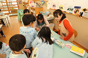 コマの制作　さくら