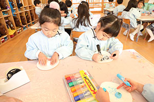 コマの制作　さくら