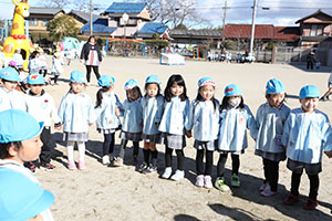 マラソン活動が始まりました　C・ひまわり・たんぽぽ・さくら・ことり・ぱんだ