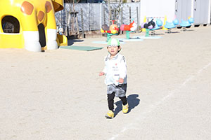 マラソン活動が始まりました　C・ひまわり・たんぽぽ・さくら・ことり・ぱんだ