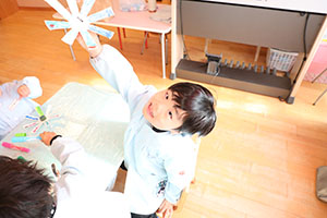 コマの制作　うさぎ