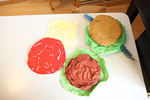 作品展の制作活動　ことり