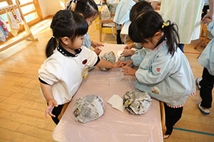 作品展の制作活動　ぱんだ