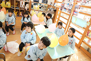 作品展　張り子の制作　Ｄ