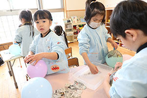 作品展　張り子の制作　Ｃ