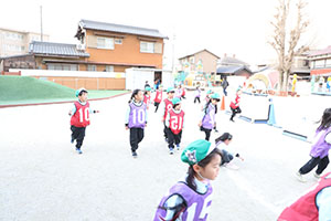 サッカー教室が開かれました　A・E