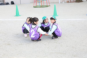 サッカー教室が開かれました　A・E