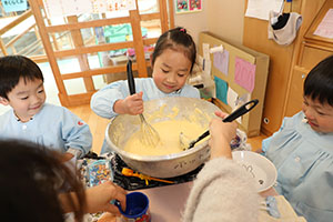 ホットケーキパーティ　　ばら・さくら