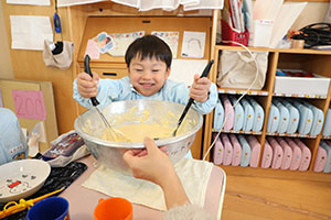 ホットケーキパーティ　　ばら・さくら