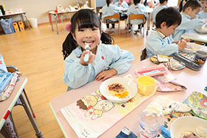 ホットケーキパーティ　　ばら・さくら