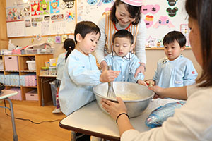 ホットケーキパーティ　　ばら・さくら