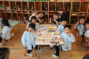 ホットケーキパーティ　うさぎ・ことり・ぱんだ