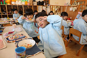 ホットケーキパーティ　うさぎ・ことり・ぱんだ