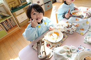 ホットケーキパーティ　うさぎ・ことり・ぱんだ