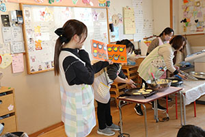ホットケーキパーティ　うさぎ・ことり・ぱんだ