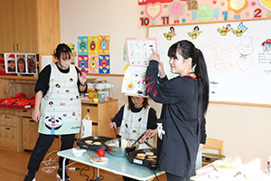 ホットケーキパーティ　うさぎ・ことり・ぱんだ