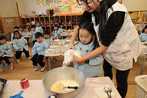 ホットケーキパーティ　りす・こあら・きりん