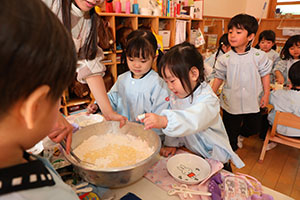 ホットケーキパーティ　りす・こあら・きりん