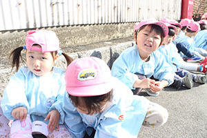 お散歩へでかけました　ひよこ・あひる・ぺんぎん